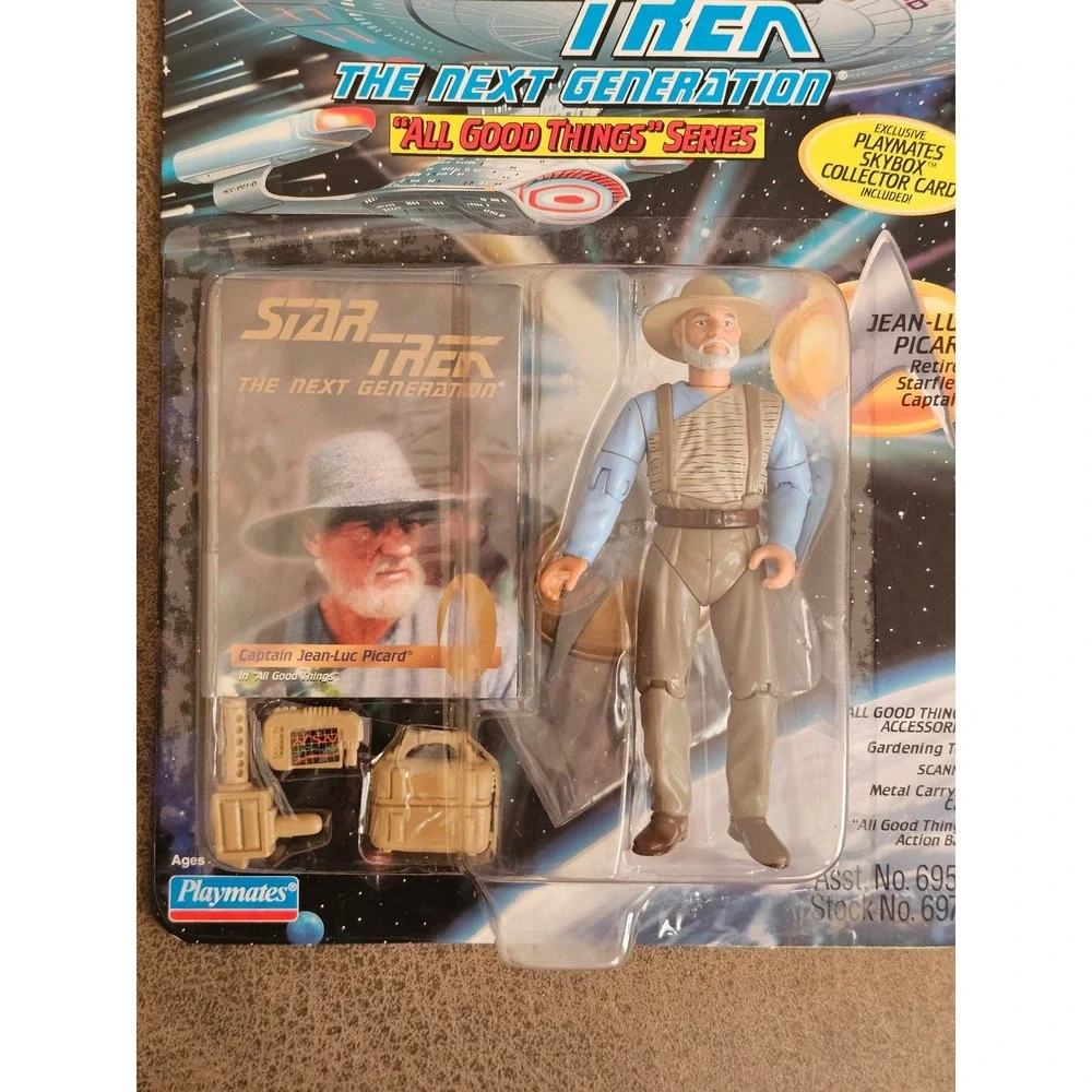 Star Trek Next Generation All Good Things Playmates 6950 6974‎ Action Figure NEW